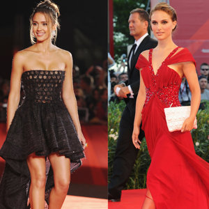 Natalie Portman y Jessica Alba conquistan la alfombra roja de Venecia
