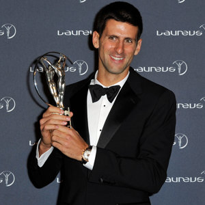 Novak Djokovic se corona en los Premios Laureus
