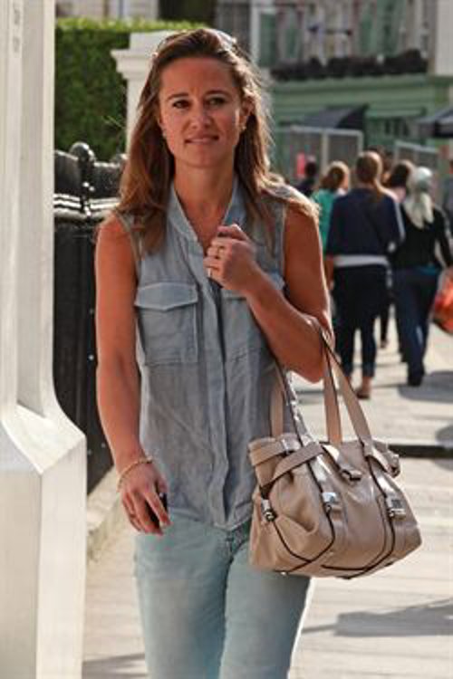 Pippa Middleton no sale con Georges Percy
