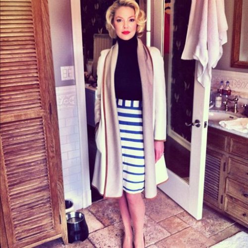 Katherine Heigl, de 'Anatomía de Grey',presenta a su nueva hija