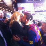 'Momentazo Shakira-Piqué' tras el partido de Copa del Rey