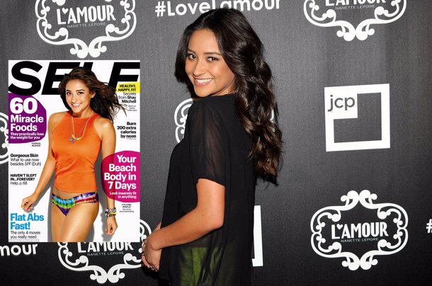 Shay Mitchell, protagonista de Pretty Little Liars, asegura que 'Estar guapa no significa estar muy delgada'