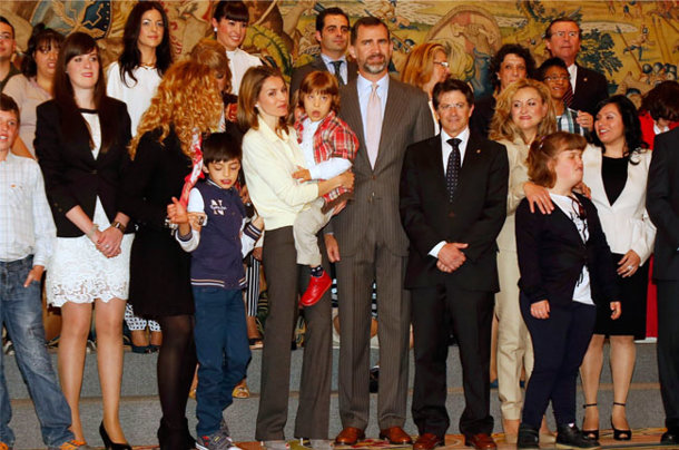 Los Príncipes de Asturias celebran su noveno aniversario trabajando