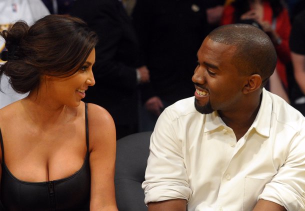 Kanye West le hace una canción romántica a Kim Kardashian
