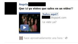 Foto: No sales en ningún vídeo en Facebook, es una nueva amenaza (ONTINET.COM)