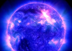 Foto: Registrada la mayor explosión solar en meses (NASA'S SOLAR DYNAMICS OBSERVATORY )