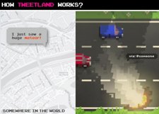 Foto: Una serie de videojuegos que cambian en tiempo real a base de tuits (TWEETLAND)
