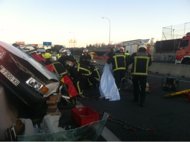 Foto: Dos muertas y dos heridas en un accidente en A-6 (EUROPA PRESS/COMUNIDAD DE MADRID)