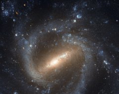 Foto: Postal del Hubble de una gémela de la Vía Láctea (NASA)