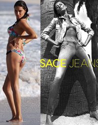 Adriana Lima y Gisele Bündchen desafían a la ola de frío