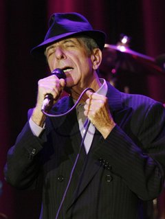 Foto: Leonard Cohen, el más veterano del número uno (Reuters)