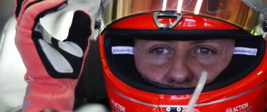 Foto: Schumacher vuela en Jerez (REUTERS)