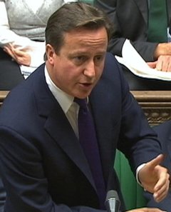 Foto: Cameron promete defender el deseo de Malvinas de seguir siendo británico (© REUTERS TV / REUTERS)