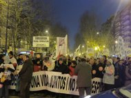 Foto: Unos 4.500 santanderinos y trabajadores de Teka piden a la empresa "que rectifique" (EUROPA PRESS)