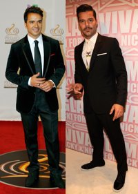 Ricky Martin y Luis Fonsi acaparan la elegancia de la semana