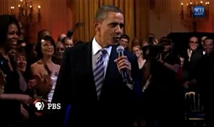 Obama canta blues con BB King y Mick Jagger