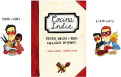 Foto: 'Cocina Indie' trae recetas para adictos a la música y gafapastas  (LUNWERG)
