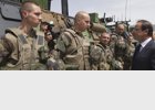 Foto: Hollande llega a Afganistán en un viaje sorpresa para visitar a las tropas