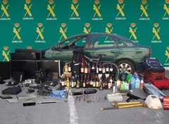 Foto: Desmantelan una organización que había cometido 39 robos (GUARDIA CIVIL)