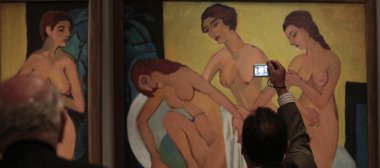 Foto: Una explosión de color llega a Madrid con la obra vitalista de Ernst Ludwig Kirchner (EUROPA PRESS)