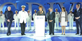 MSC Cruceros bautiza su última joya, MSC Divina