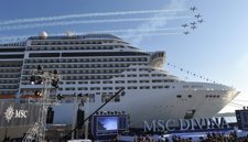 MSC Cruceros bautiza su última joya, MSC Divina