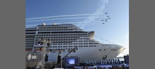 MSC Cruceros bautiza su última joya, MSC Divina