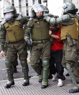 Foto: Las manifestaciones estudiantiles en Chile se saldan con 139 detenidos (REUTERS)