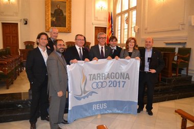Foto: Reus recibe la bandera de los Juegos (JUEGOS MEDITERRÁNEOS TARRAGONA 2017)