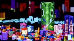 Foto: Una maqueta, proyectores, música... y Tokio cobra vida (MORI BUILDINGS)