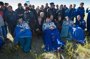 
                              Foto: Tres astronautas de la Estación Espacial llegan a la Tierra