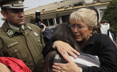 Foto: La justicia chilena acepta una querella contra Bachelet por el terremoto de 2010 (Reuters)