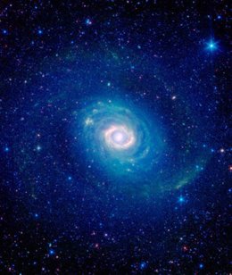 Foto: Spitzer caza el otro anillo de fuego de Johnny Cash (NASA/JPL)