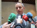 Foto: Sánchez de Muniáin muestra su "confianza en la honradez" de Maya (EUROPA PRESS)