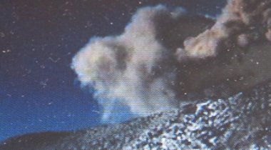 Foto: Nueva explosión del volcán mexicano Popocatépetl lanza cenizas a 3.000 metros (CENAPRED)