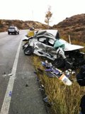 Foto: Un total de 17 heridos, todos leves, en los 13 accidentes de tráfico (112)