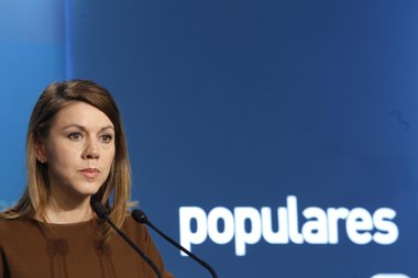Foto: Cospedal veuria incongruent que Mas recorregués la Lomce perquè ja "va desacreditar" el TC per l'Estatut (EUROPA PRESS)