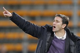 Foto: Philippe Montanier ez da Realeko entrenatzailea izango datorren denboraldian (Reuters)