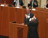 Espontáneo en el Parlamento 