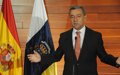 Foto: Rivero dice al PP canario que "si tienen algo que aportar" contra el paro "se lo expliquen primero a Rajoy" (CEDIDO POR GOBIERNO DE CANARIAS)