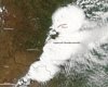Tornado de Oklahoma desde el espacio