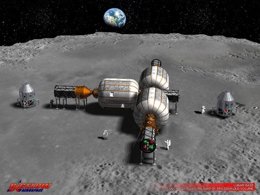 Foto: Se planean misiones lunares con presencia de capital privado (BIGELOW AEROSPACE)