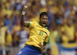 Foto: Neymar apoya las protestas de los brasileños (REUTERS)