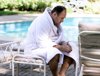 Tony Soprano James Gandolfini en bata