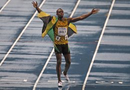 Foto: Bolt: "Mi objetivo es defender mis títulos en los próximos Juegos" (REUTERS)