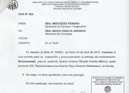 Foto: Padre de menor con cáncer denuncia que Maduro niega medicación (ARCHIVO)