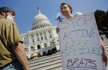 Foto: Congreso de EEUU inicia una semana "clave" en la disputa presupuestaria (JONATHAN ERNST / REUTERS)