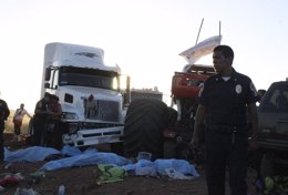 Foto: El conductor que arrolló al público en Chihuahua, a disposición judicial (REUTERS)