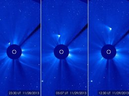 Foto: La NASA dice que el cometa Ison ha podido sobrevivir (NASA)