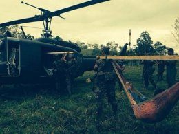 Foto: Muere una mujer que sobrevivió al ataque en una aldea de Guatemala (EJÉRCITO DE GUATEMALA)